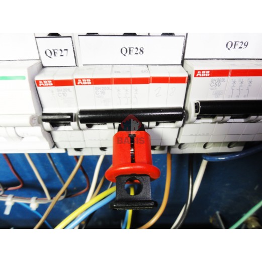 Кнопочный блокиратор выключателей автоматических, тип POS